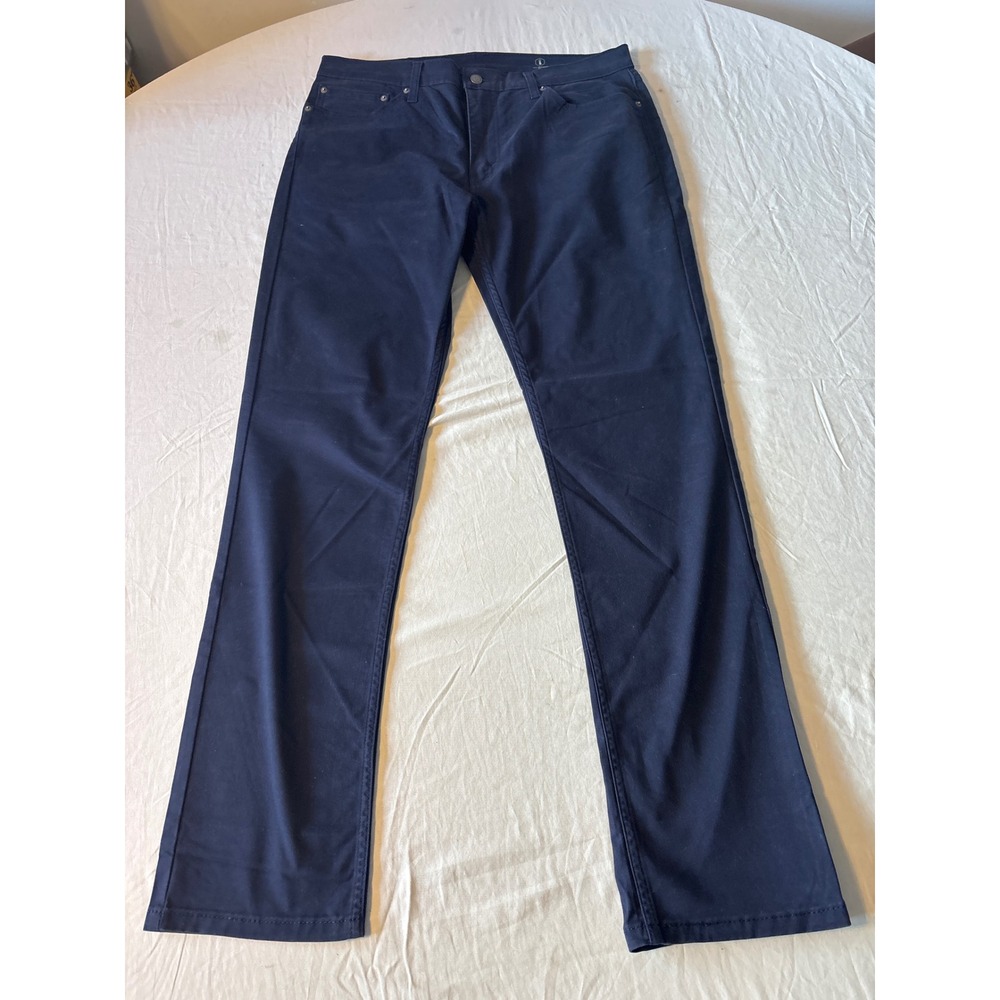 Levi's 511 Slim‎ Fit Pants Mens 36x34 Navy Blue All Seasons Tech Chino